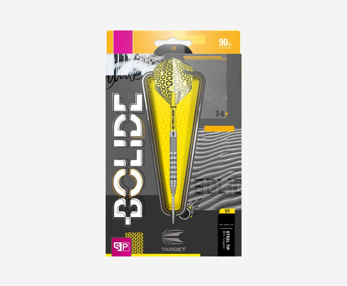 Target Bolide 01 90% Swiss Point Steel Tip Darts - 8
