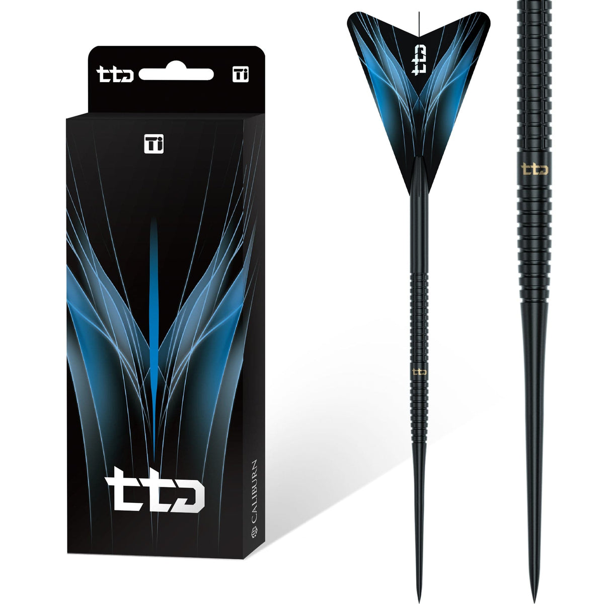 Caliburn TTD Complete Titanium Dart - T1 - Black
