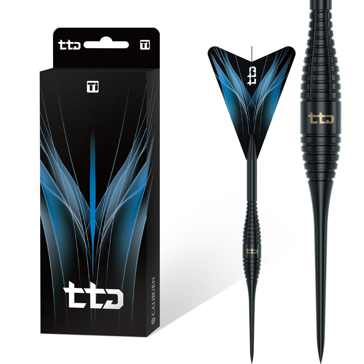 Caliburn TTD Complete Titanium Dart - T2 - Black