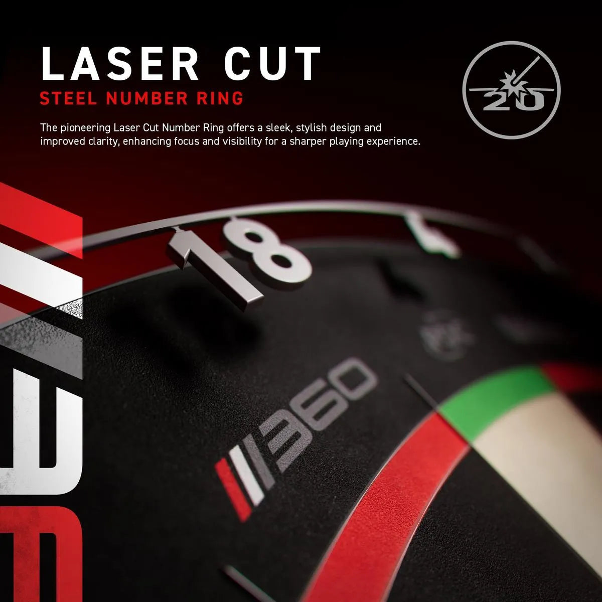 Winmau Blade 360 Triple Core Dartboard - view 8