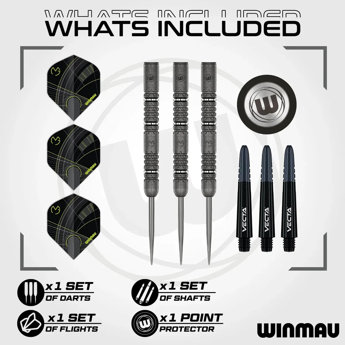 Winmau MVG Signature Edition 90% Steel Tip Darts - view 3