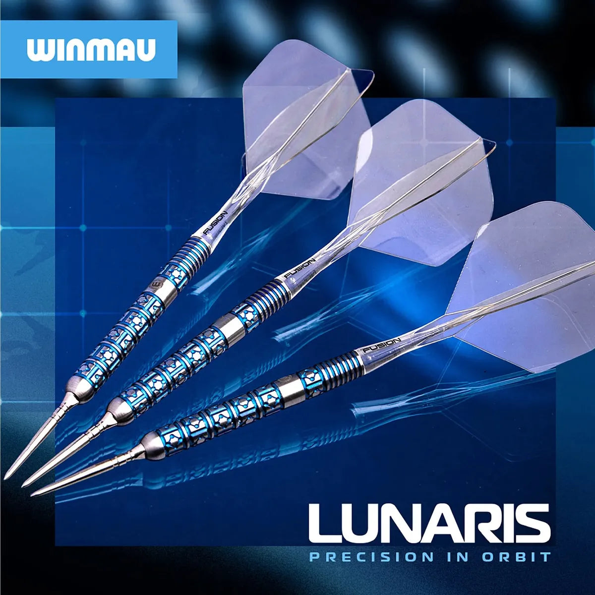 Winmau Lunaris Tapered SP 90% Tungsten Steel Tip Darts - view 8