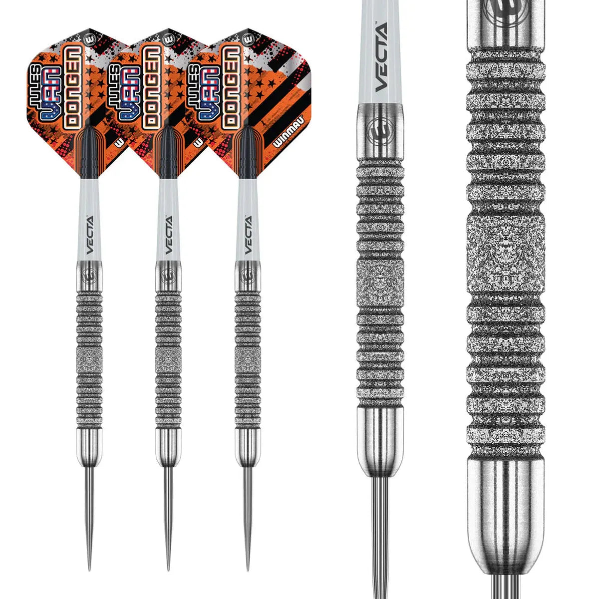 Winmau Jules van Dongen 90% Tungsten Steel Tip Darts - view 7