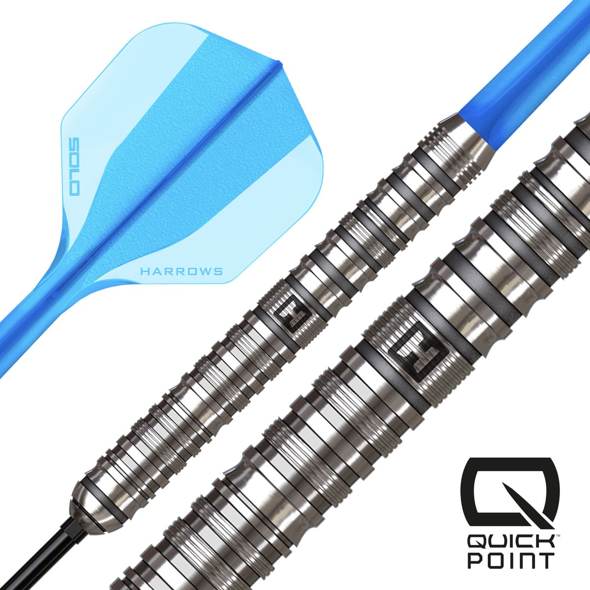 Harrows Flux QP Pro Tungsten Steel Tip Darts - view 2