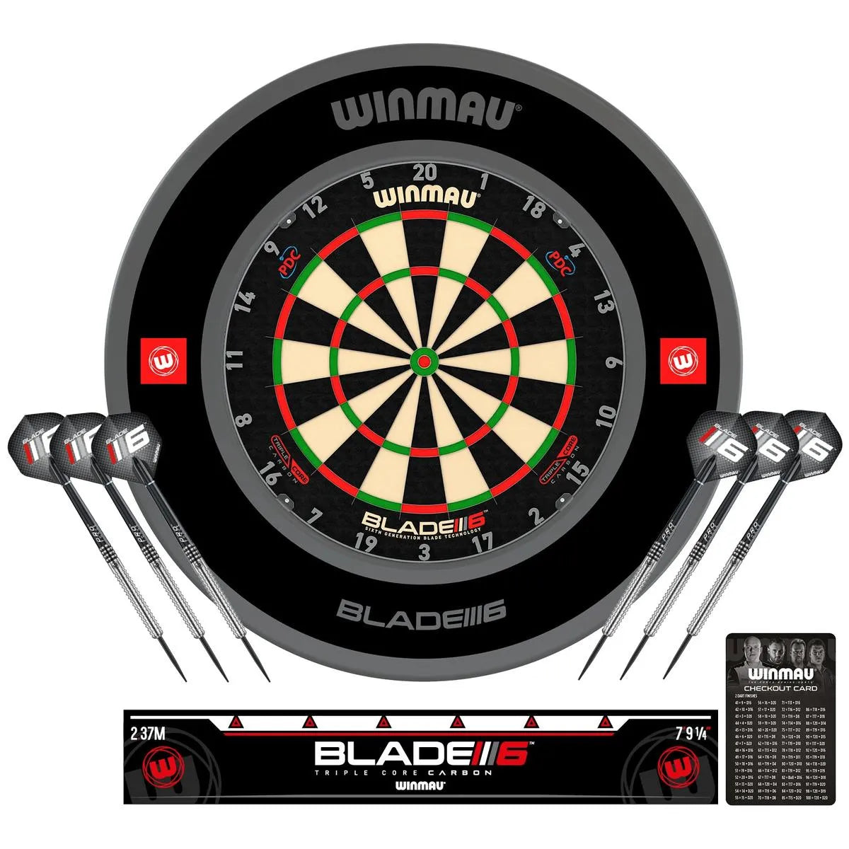 Winmau Blade 6 Triple Core Surround Set Bundle
