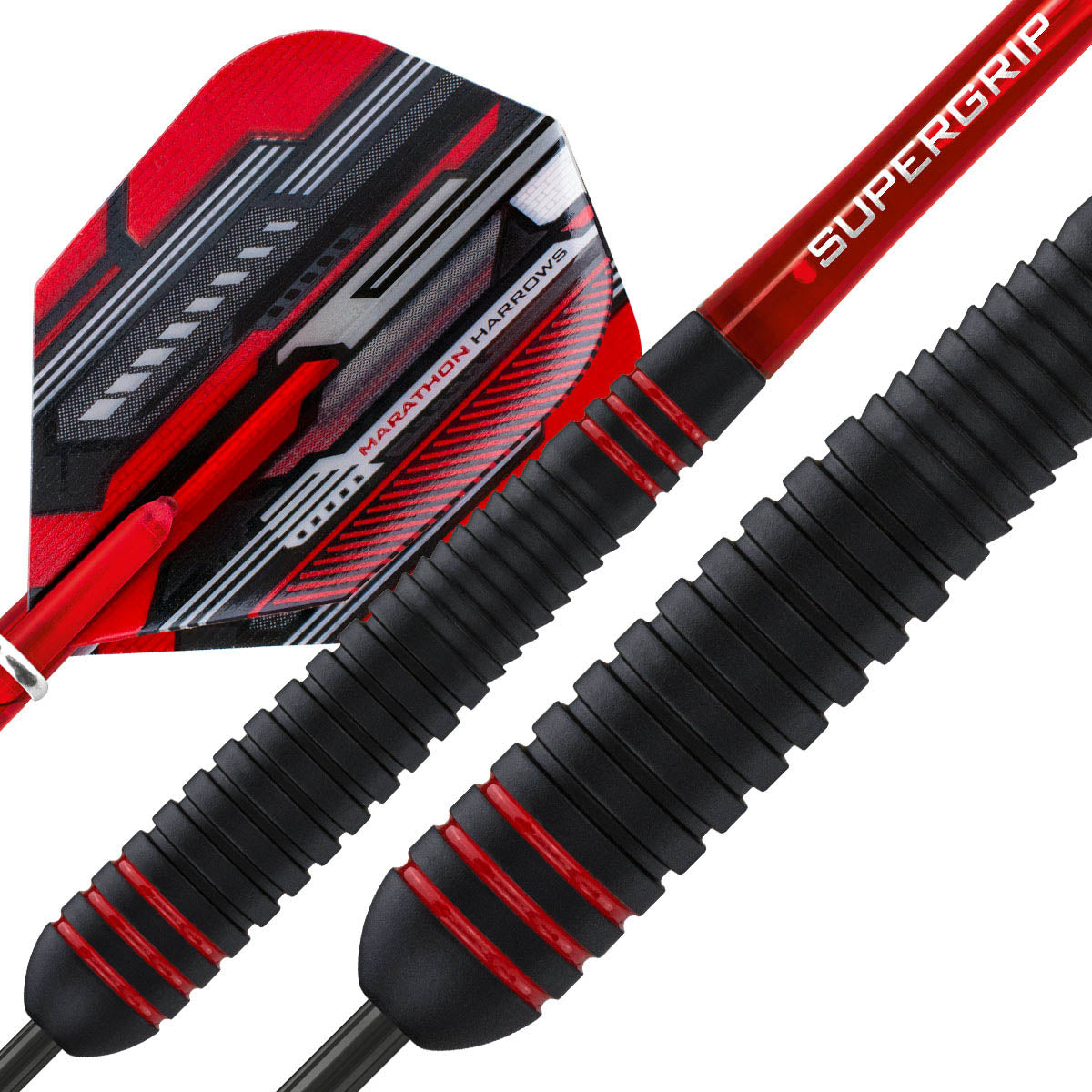 Harrows ACE Rubberised Non Slip Steel Tip Darts - view 2