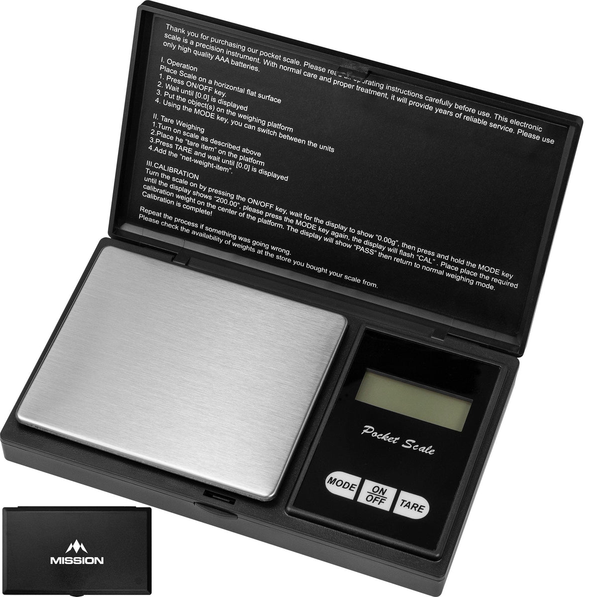 Mission Quark Pocket Scales - 300g x 0.01g