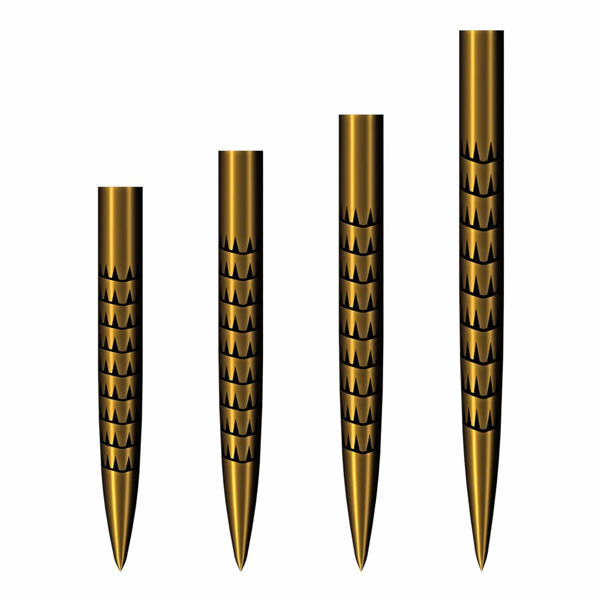 Shot Badlands Tracks Steel Tip Dart Points - Gold Ti