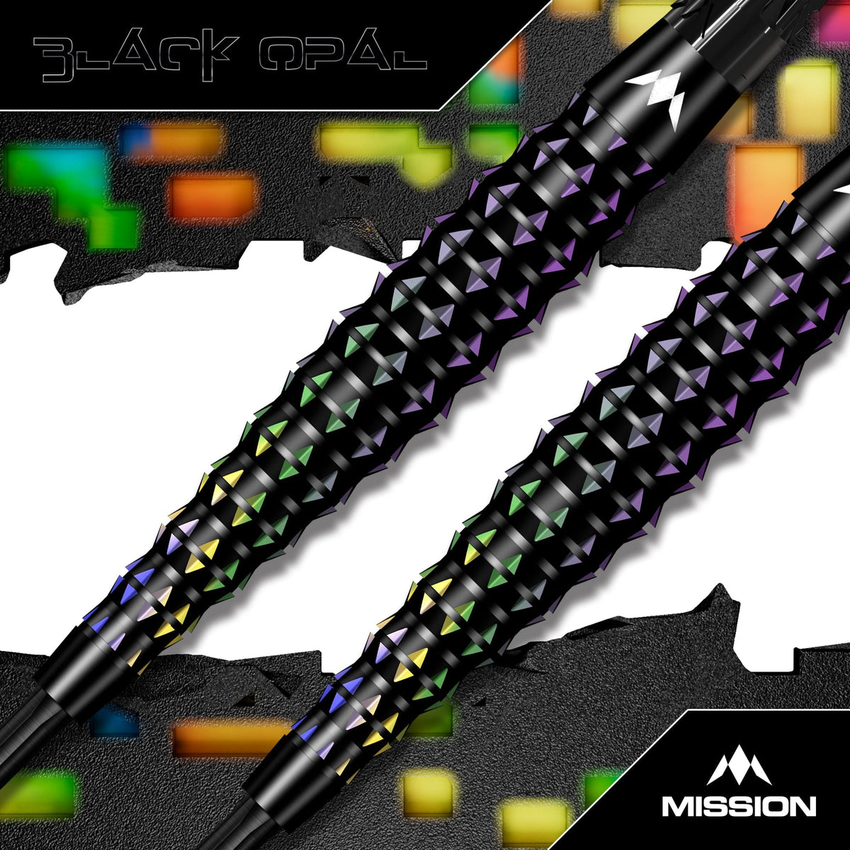 Mission Black Opal 95% Tungsten Steel Tip Darts - view 3