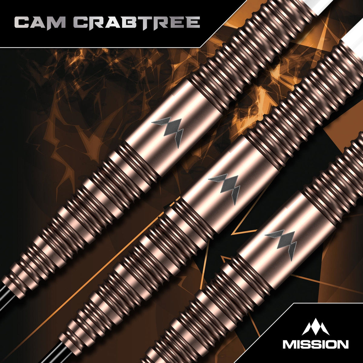 Mission Cam Crabtree V2 95% Tungsten Steel Tip Darts - view 3