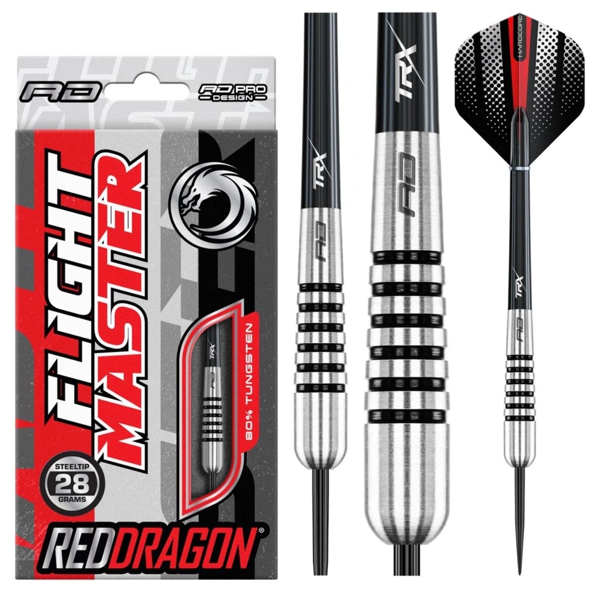 Red Dragon Flightmasters Torpedo 80% Tungsten Steel Tip Darts