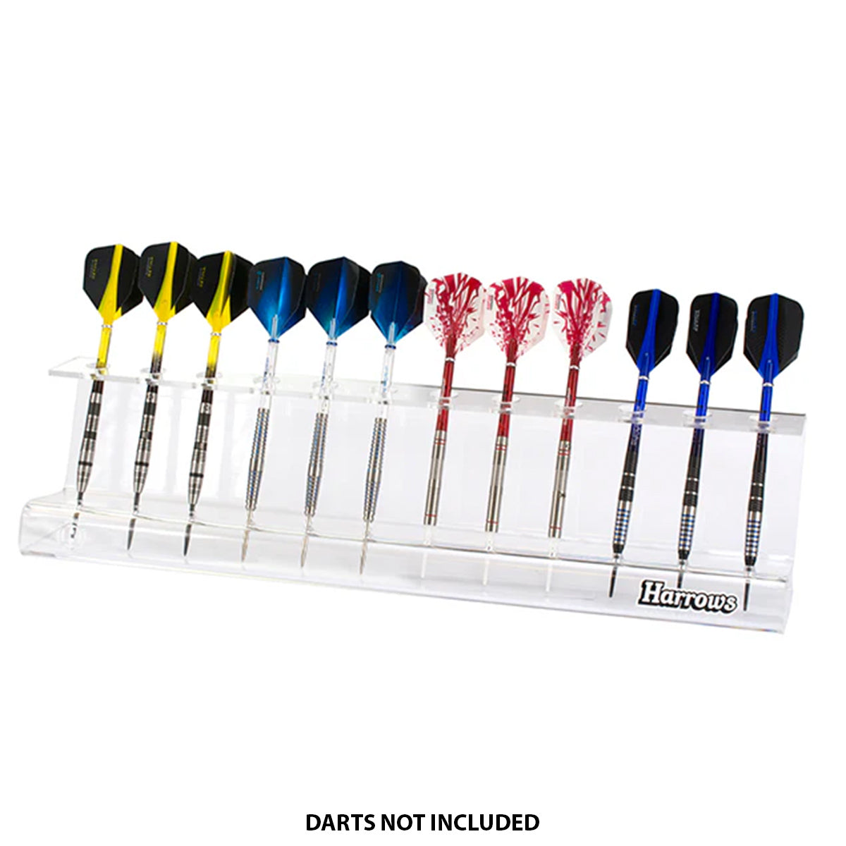 Harrows Acrylic 12 Slot Darts Stand