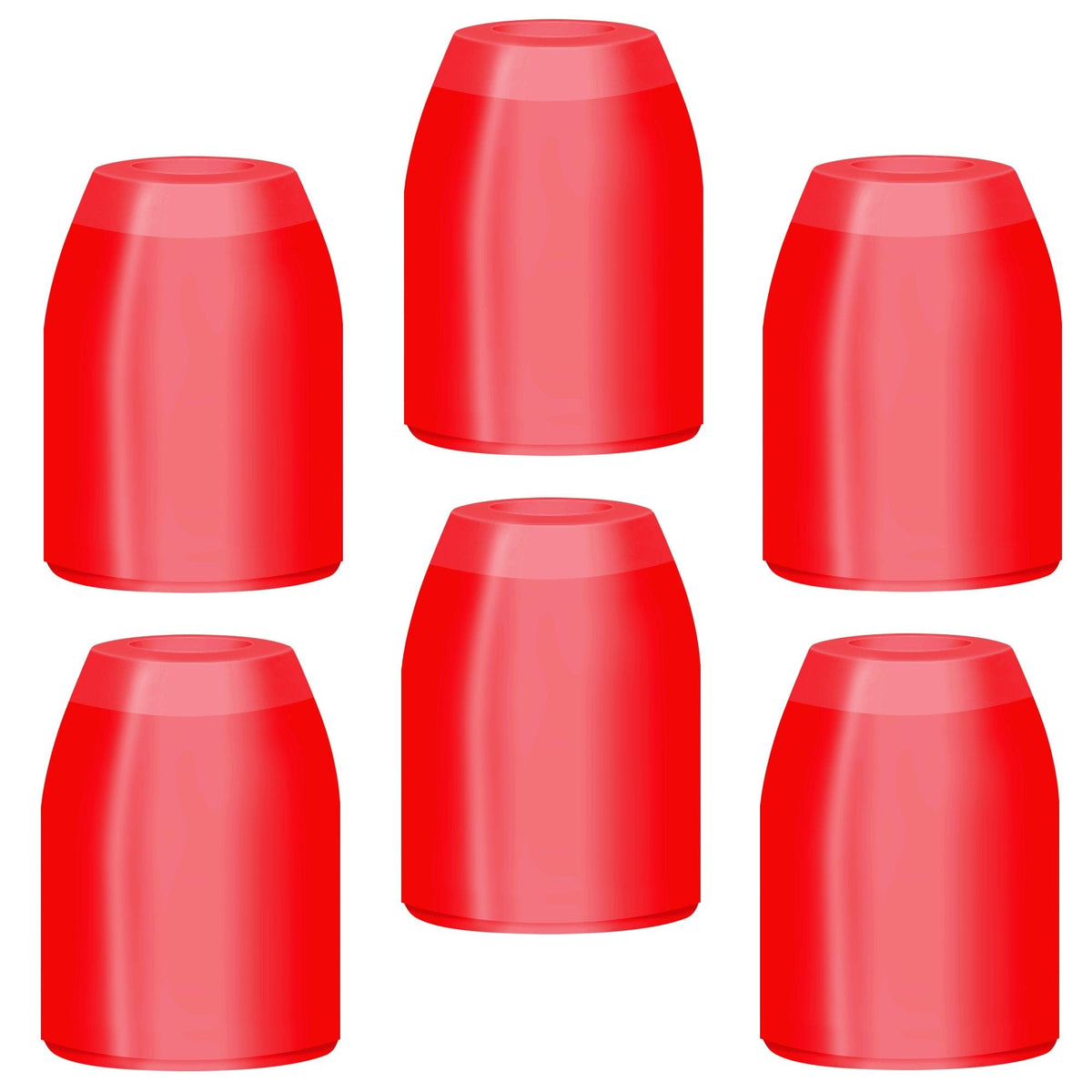 L-Style Standard Champagne Rings - Pack of 6 - view 3