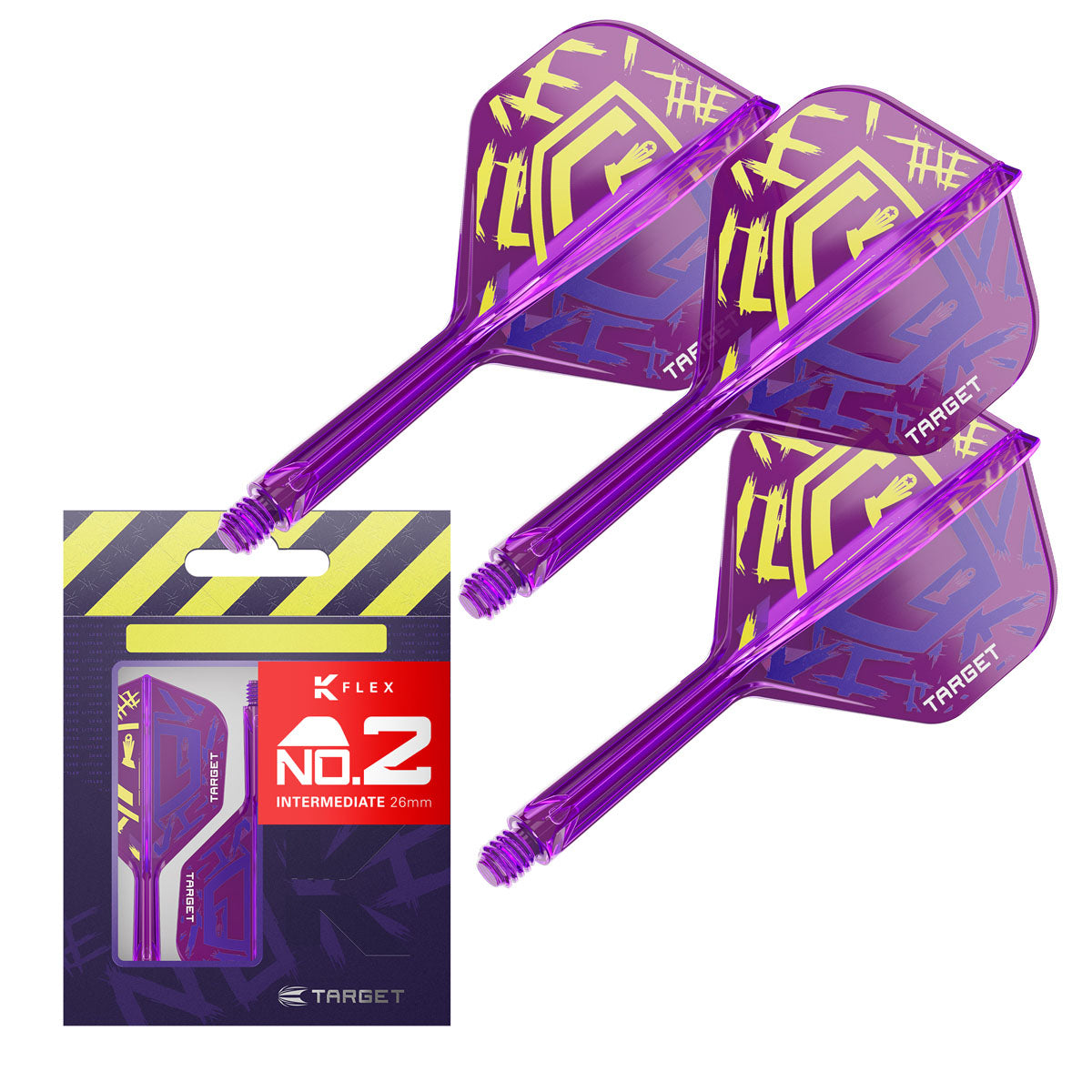 Target Luke Littler World Champion K-Flex One Piece Dart Flights - view 8