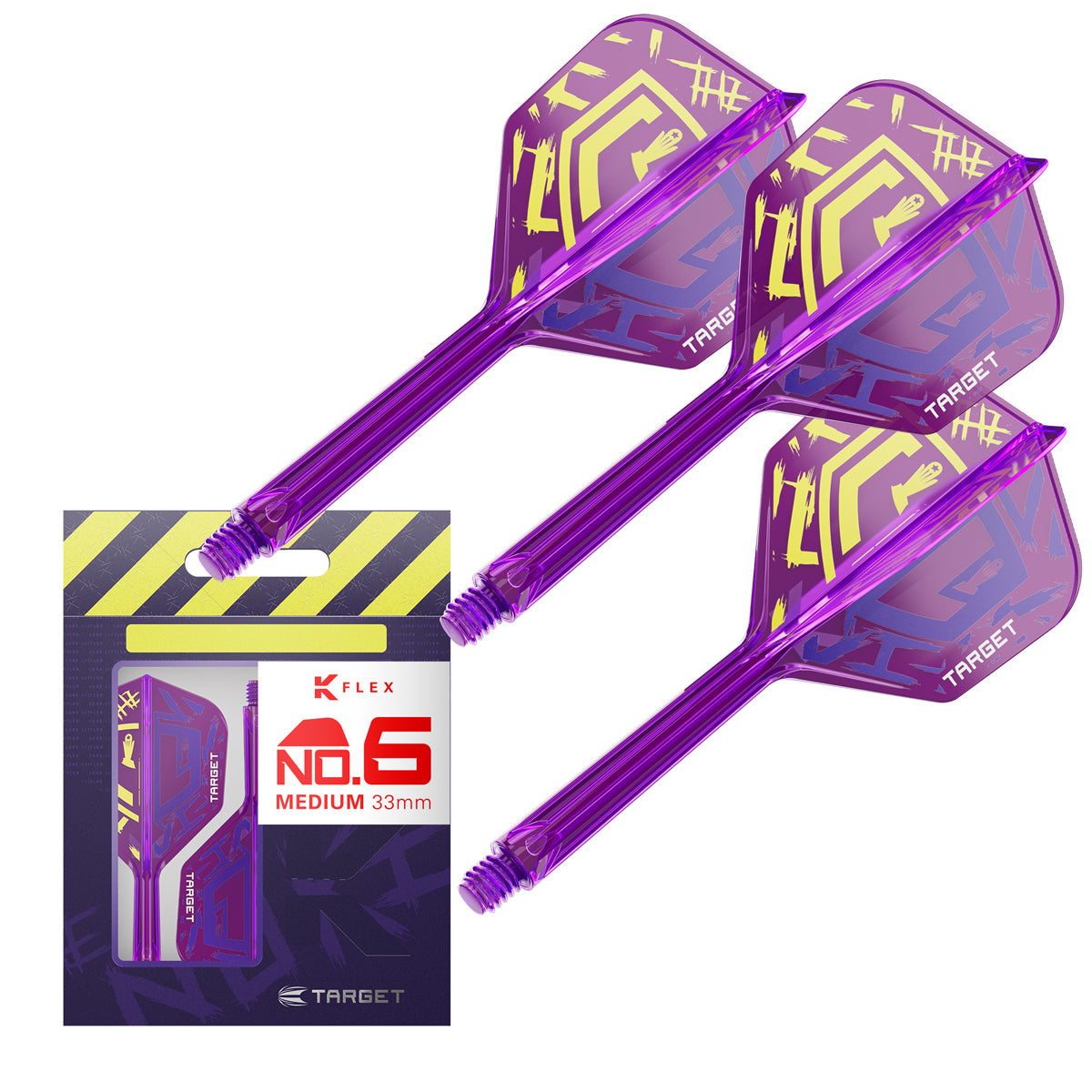 Target Luke Littler World Champion K-Flex One Piece Dart Flights - view 20