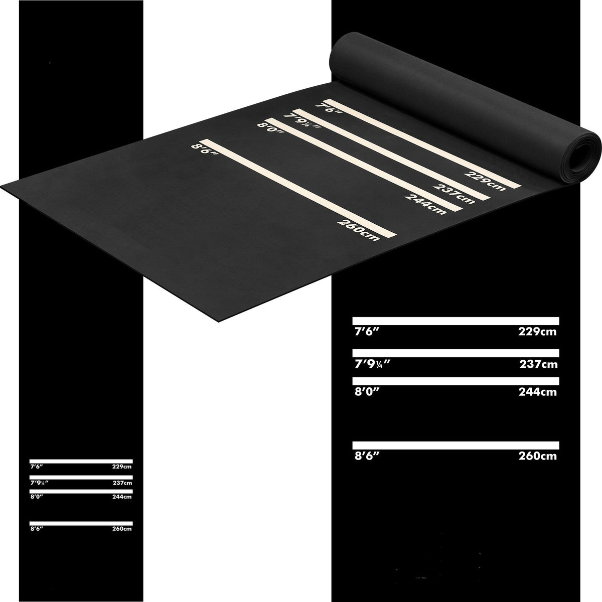 Designa Heavy Duty Rubber Dart Mat