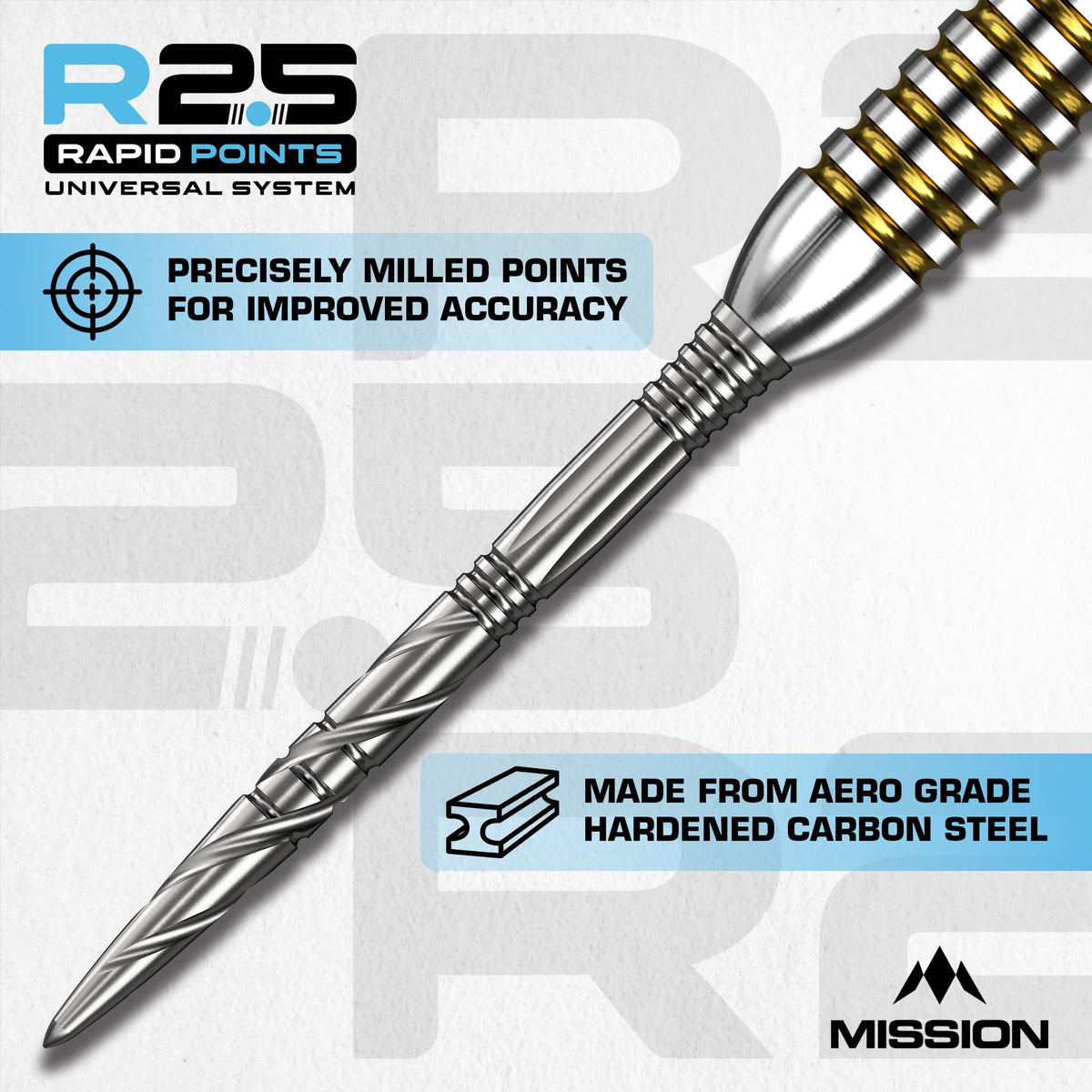 Mission R2.5 Rapid Dart Points - SGV - view 5