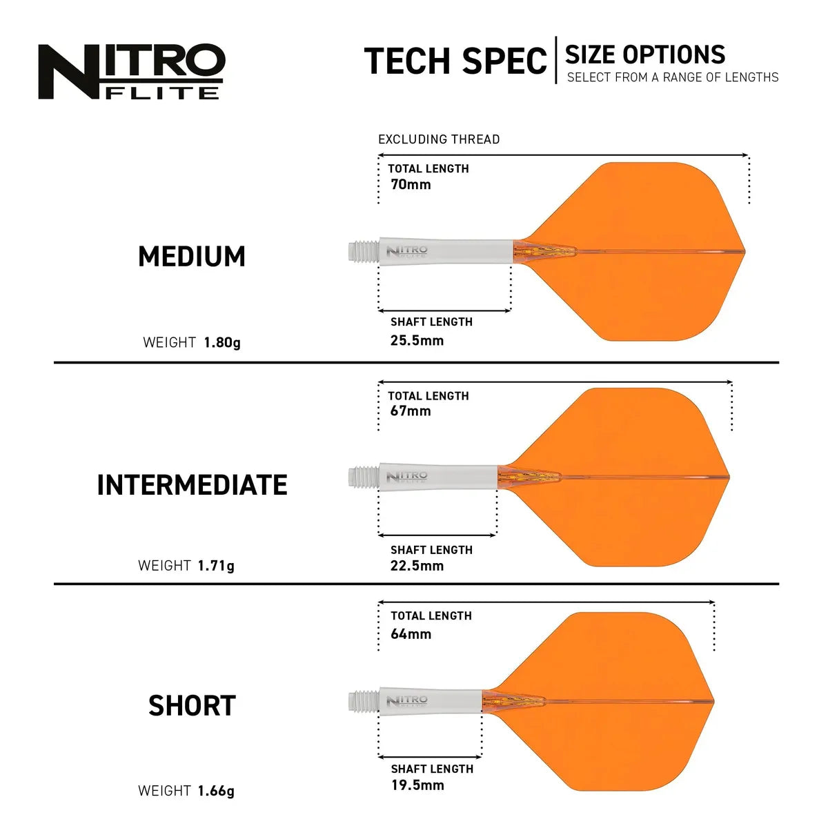 Red Dragon Nitro Flite Integrated Flight and Shaft - view 66