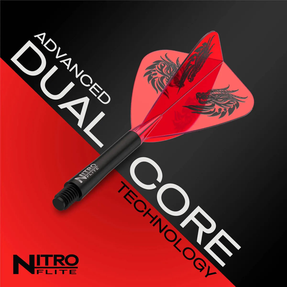 Red Dragon Jonny Clayton Kite Nitro Flite Integrated Flight and Shaft - view 6