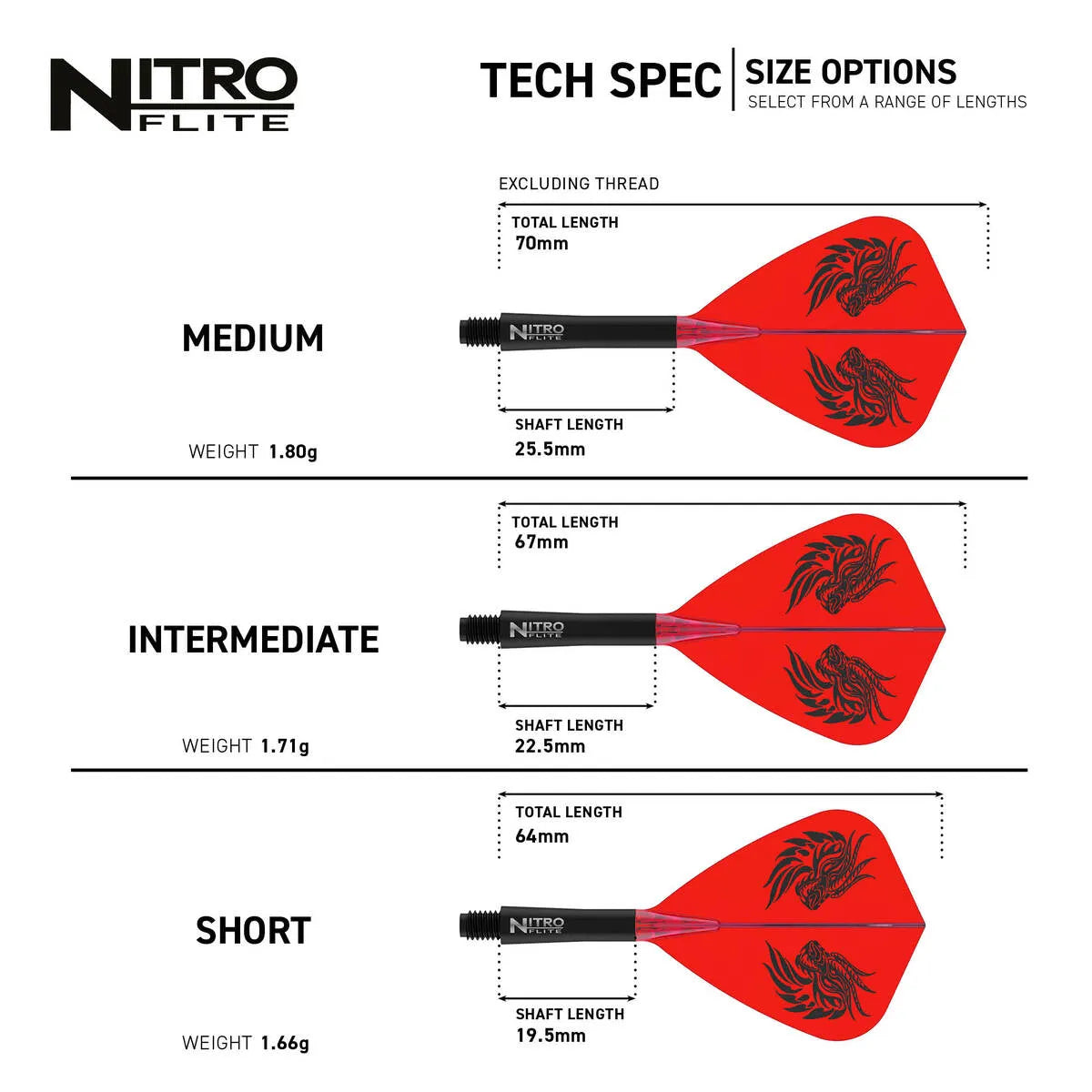 Red Dragon Jonny Clayton Kite Nitro Flite Integrated Flight and Shaft - view 5