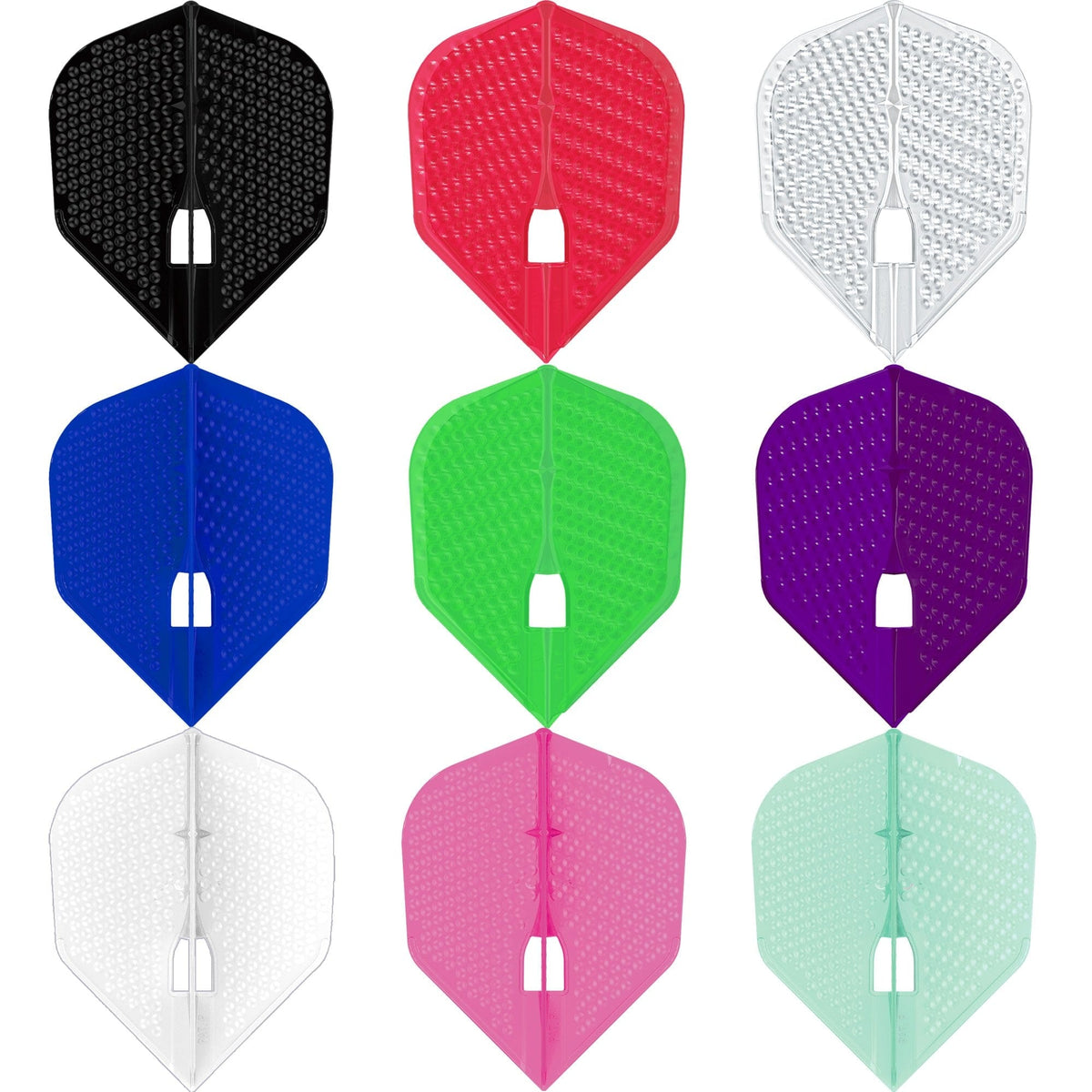 L-Style L3d Pro Champagne Ring Flights - Dimple
