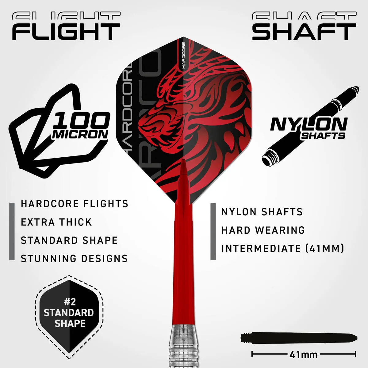 Red Dragon Jonny Clayton SE Brass Steel Tip Darts - view 5