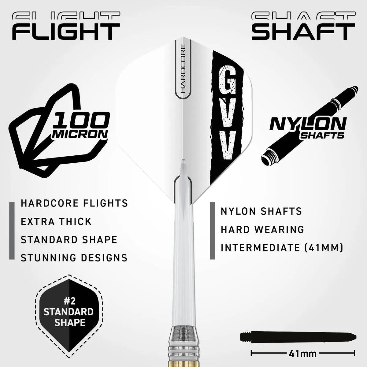 Red Dragon Gian van Veen SE Brass Steel Tip Darts - view 5