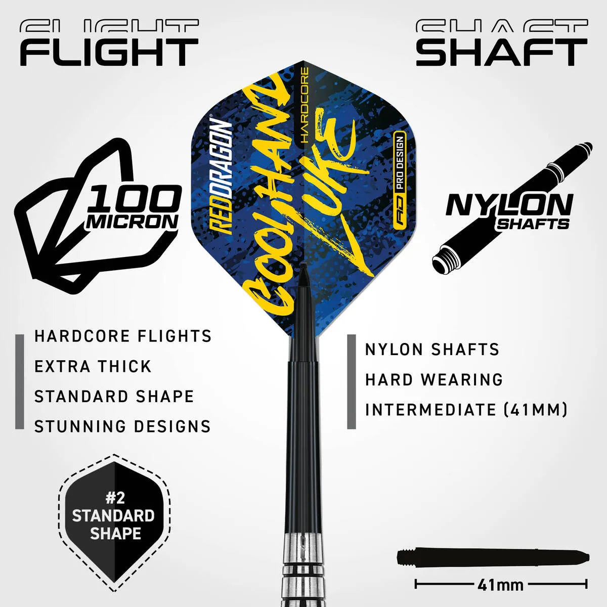 Red Dragon Luke Humphries SE Brass Steel Tip Darts - view 5