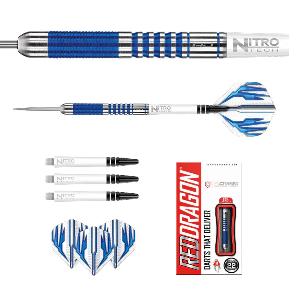 Red Dragon Colin Lloyd 90% Tungsten Steel Tip Darts - view 3