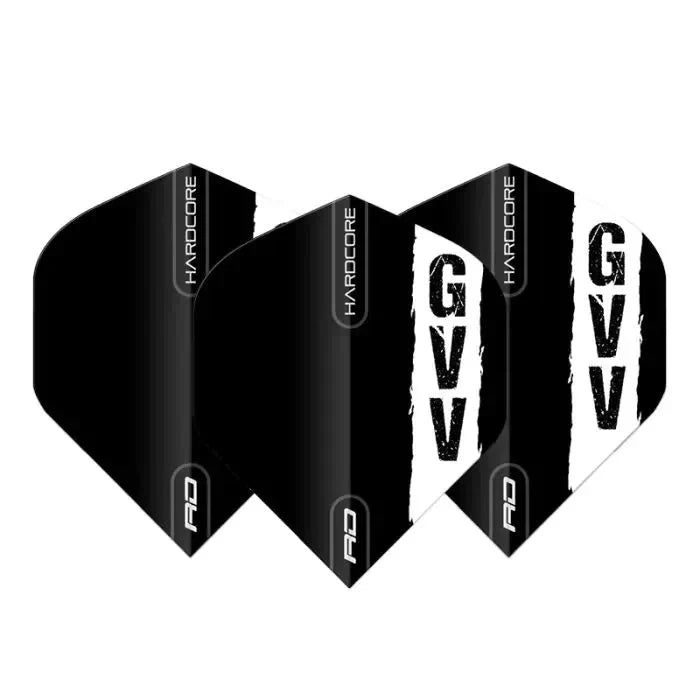 Red Dragon Hardcore Gian Van Veen Logo Standard Flights - view 2