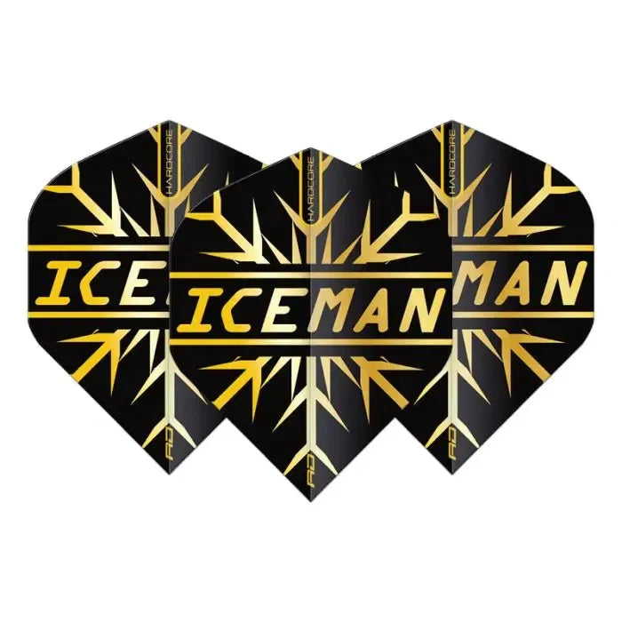 Red Dragon Hardcore Premium Gerwyn Price Gold Snowflake Flights - view 2