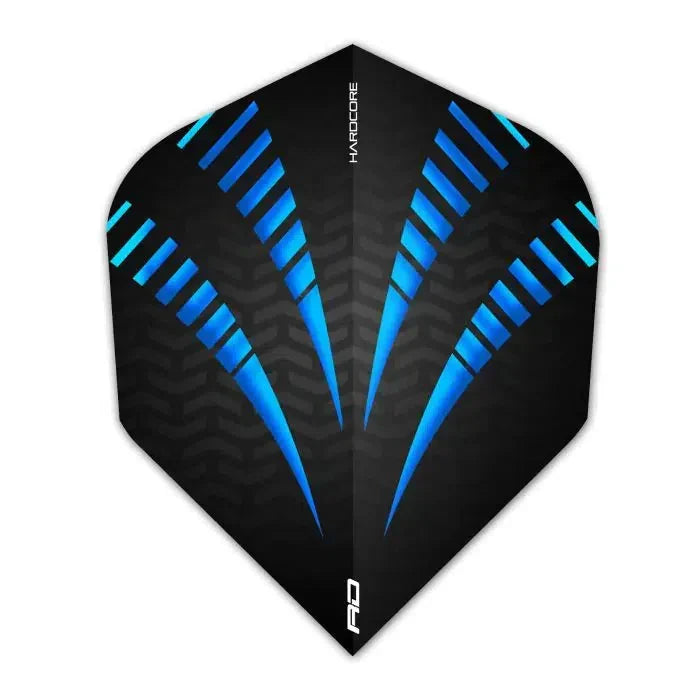 Red Dragon Hardcore Radical Blue Standard Flights