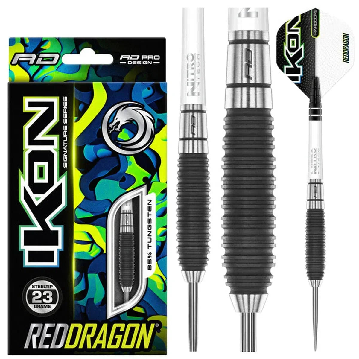 Red Dragon Ikon 1.3 85% Tungsten Steel Tip Darts