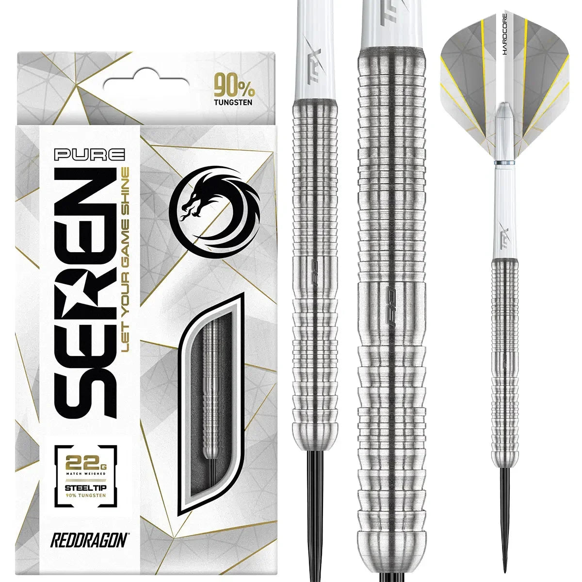 Red Dragon Seren 1 Pure 90% Tungsten Steel Tip Darts