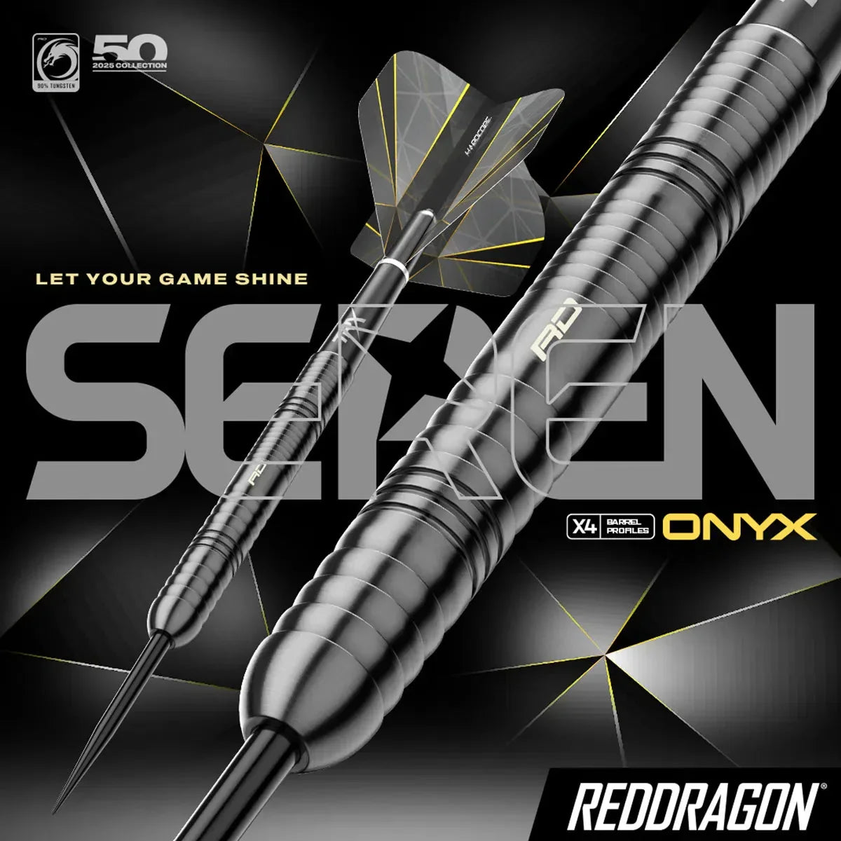 Red Dragon Seren 2 Onyx 90% Tungsten Steel Tip Darts - view 4