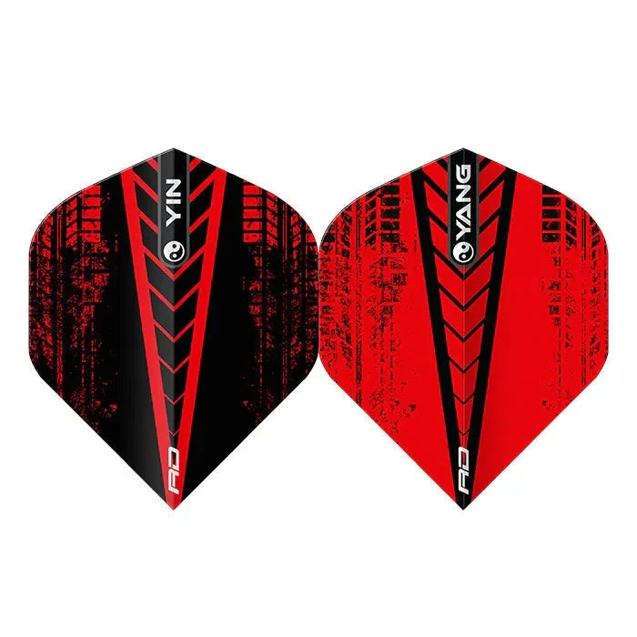 Red Dragon Yin Yang Black & Red Standard Flights - view 2