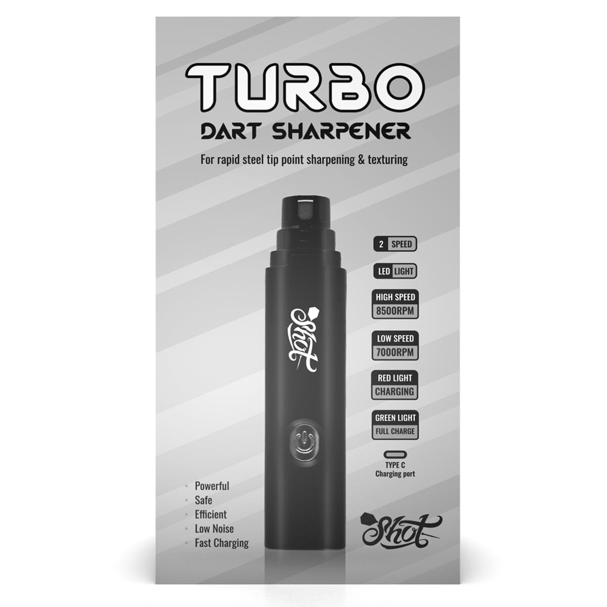 Shot Turbo Dart Sharpener - USB-C - view 2