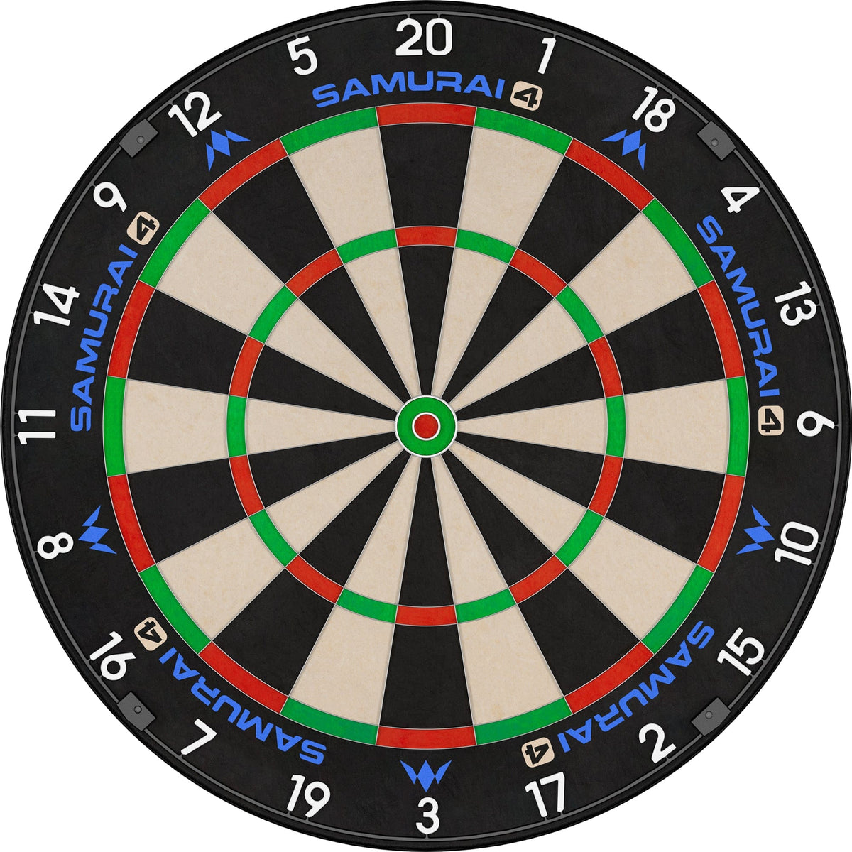 Mission Samurai 4 Dartboard - Professional - White Spider