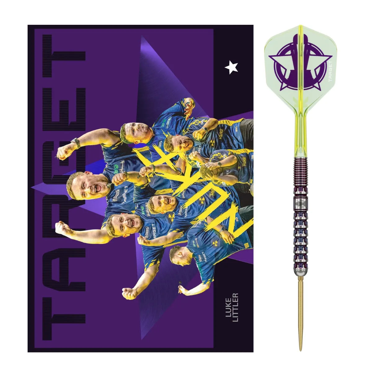 Target Luke Littler World Champion 2025 Edition SP 90% Tungsten Steel Tip Darts