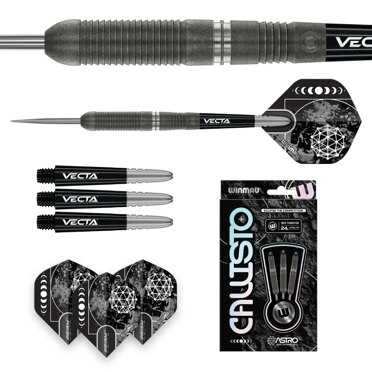 Winmau Callisto Style 3 90% Tungsten Steel Tip Darts - view 3