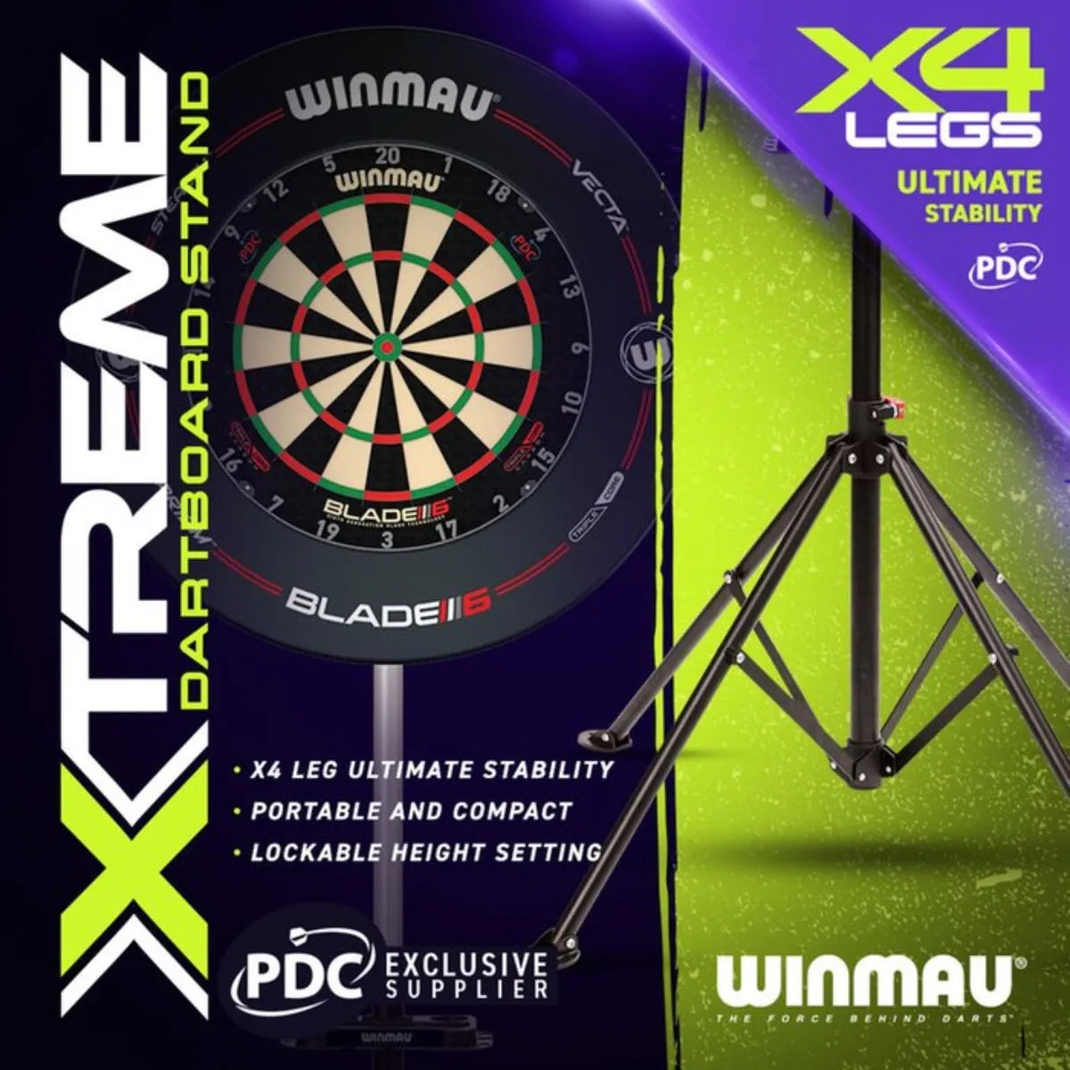 Winmau Darts Xtreme Dartboard Stand 2 - view 2