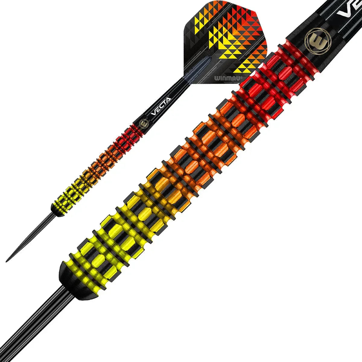 Winmau Firestorm Flame Style 2 90% Tungsten Steel Tip Darts - view 2