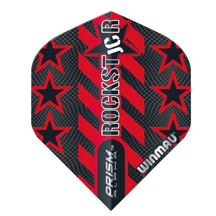 Winmau Joe Cullen Prism Alpha Standard Flights - Black - view 2