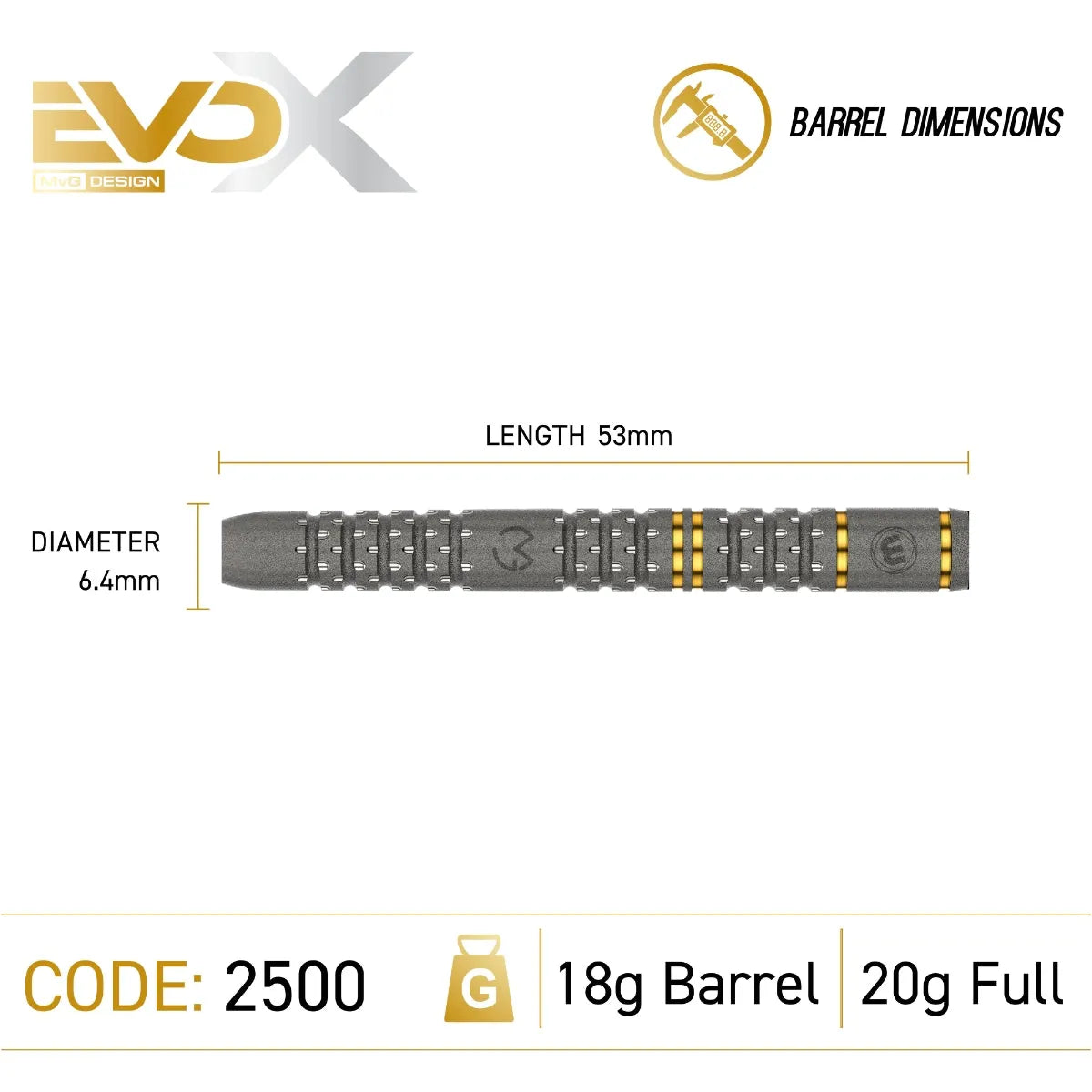 Winmau MVG Evo-X 90% Soft Tip Darts - view 4