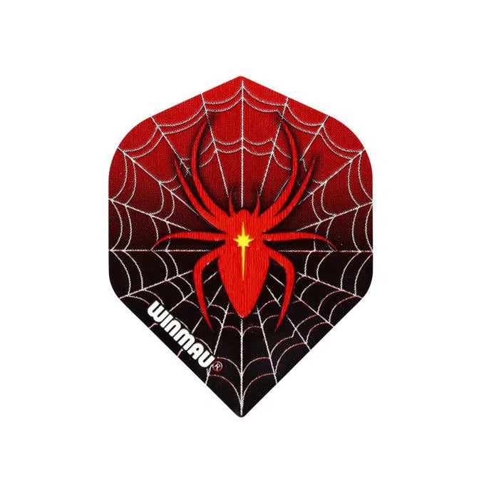 Winmau Mega Standard Red Spider Dart Flights - view 2