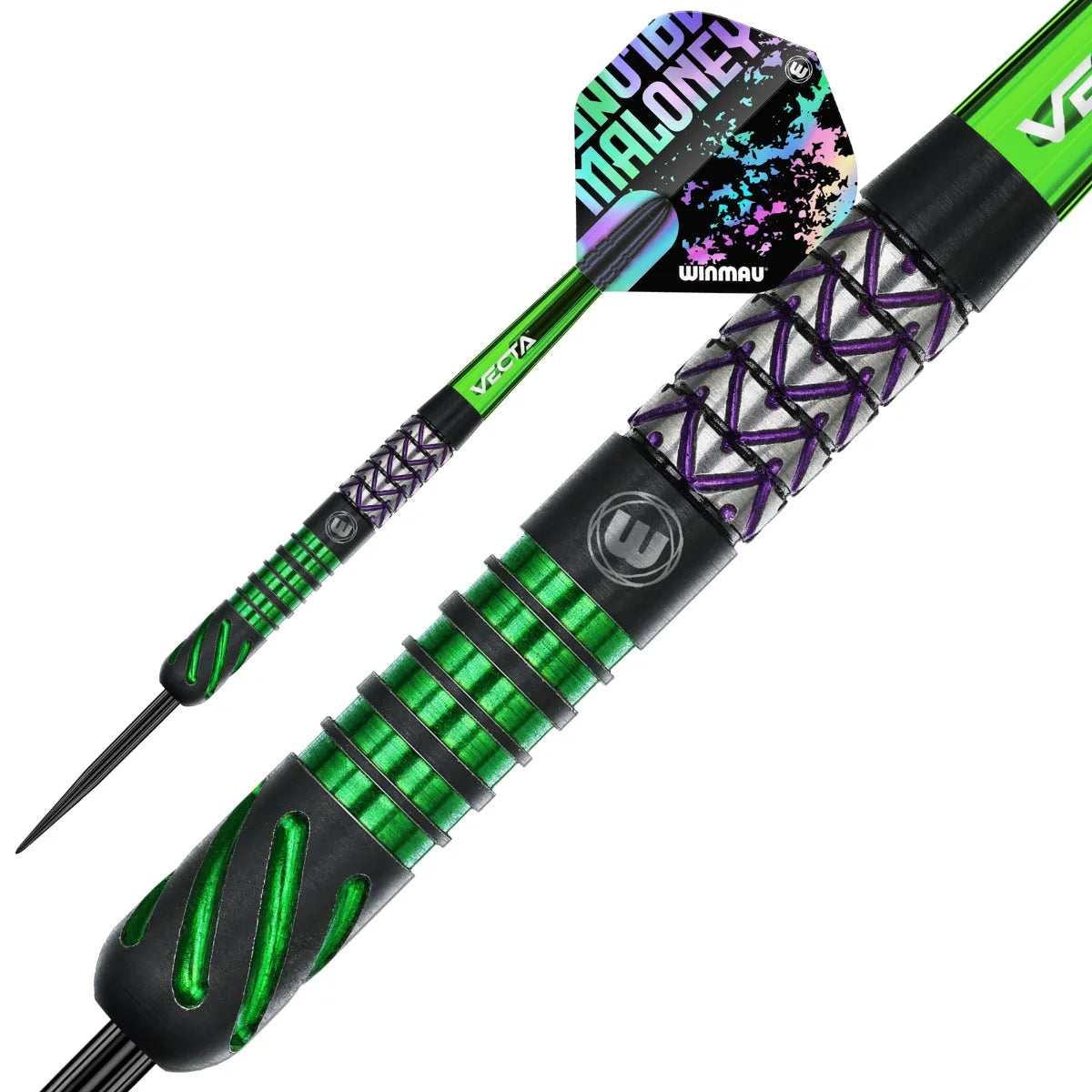Winmau Mike Maloney 90% Tungsten Steel Tip Darts - view 2