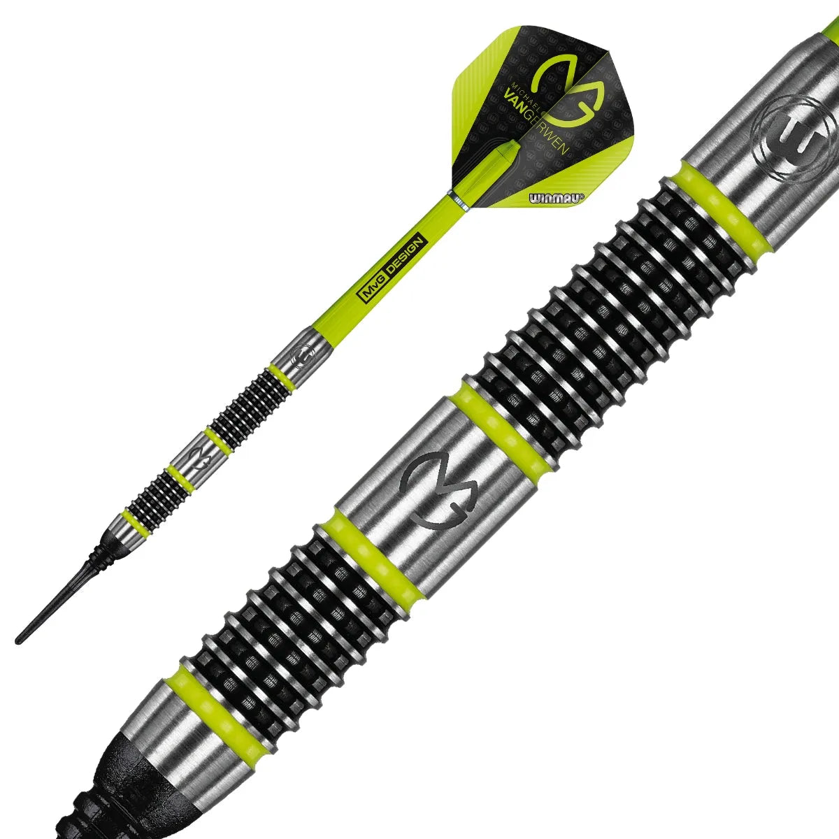Winmau MvG Aspire 80% Tungsten Soft Tip Darts - view 2
