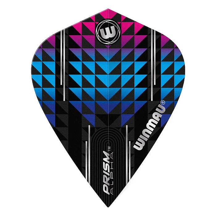 Winmau Prism Alpha Black & Blue Kite Flights - view 2