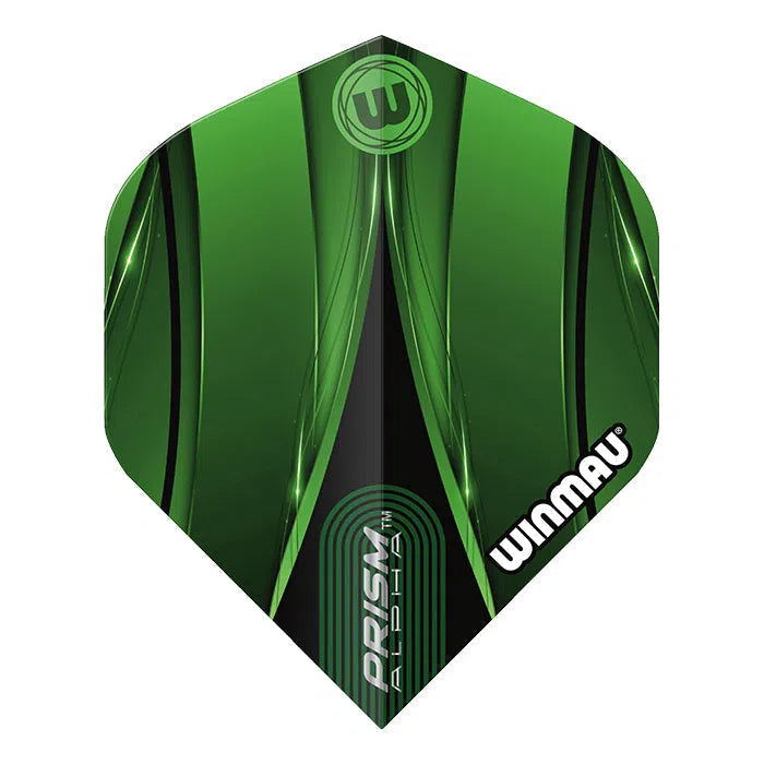 Winmau Prism Alpha Sniper Green Extra Thick Flights - view 2