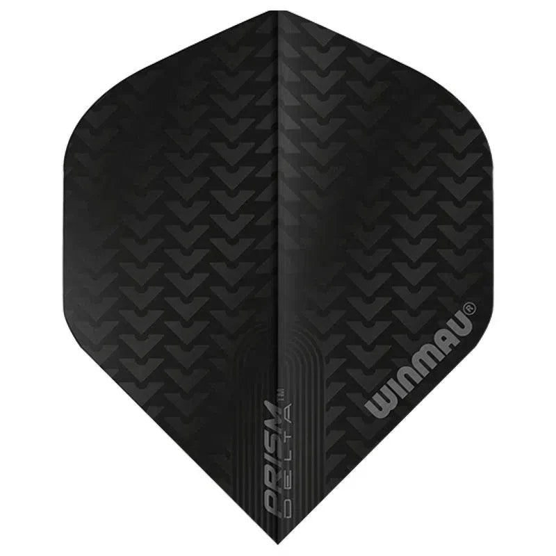Winmau Prism Delta Extra Thick Standard Black Flights - view 2